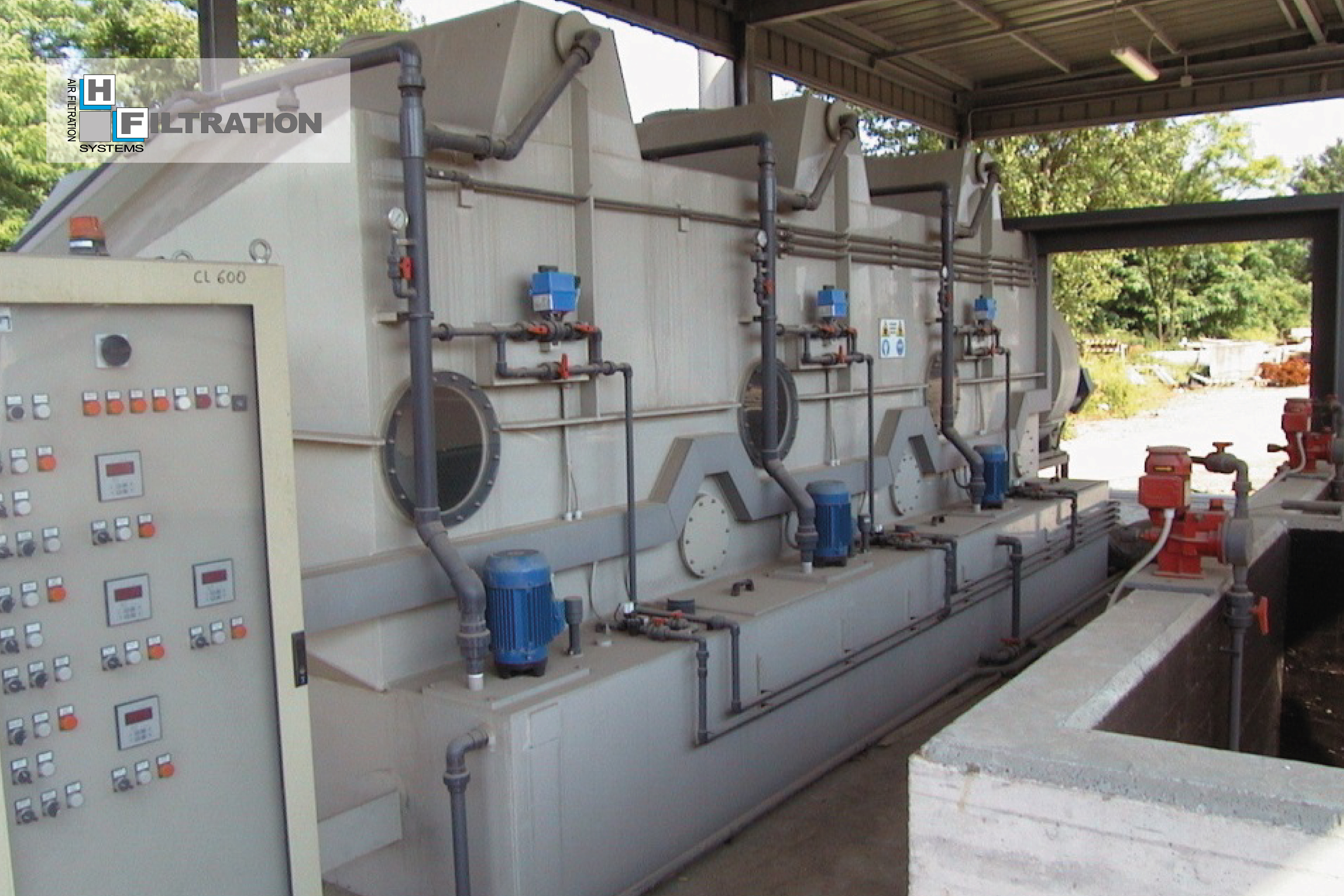 tour de lavage scrubber