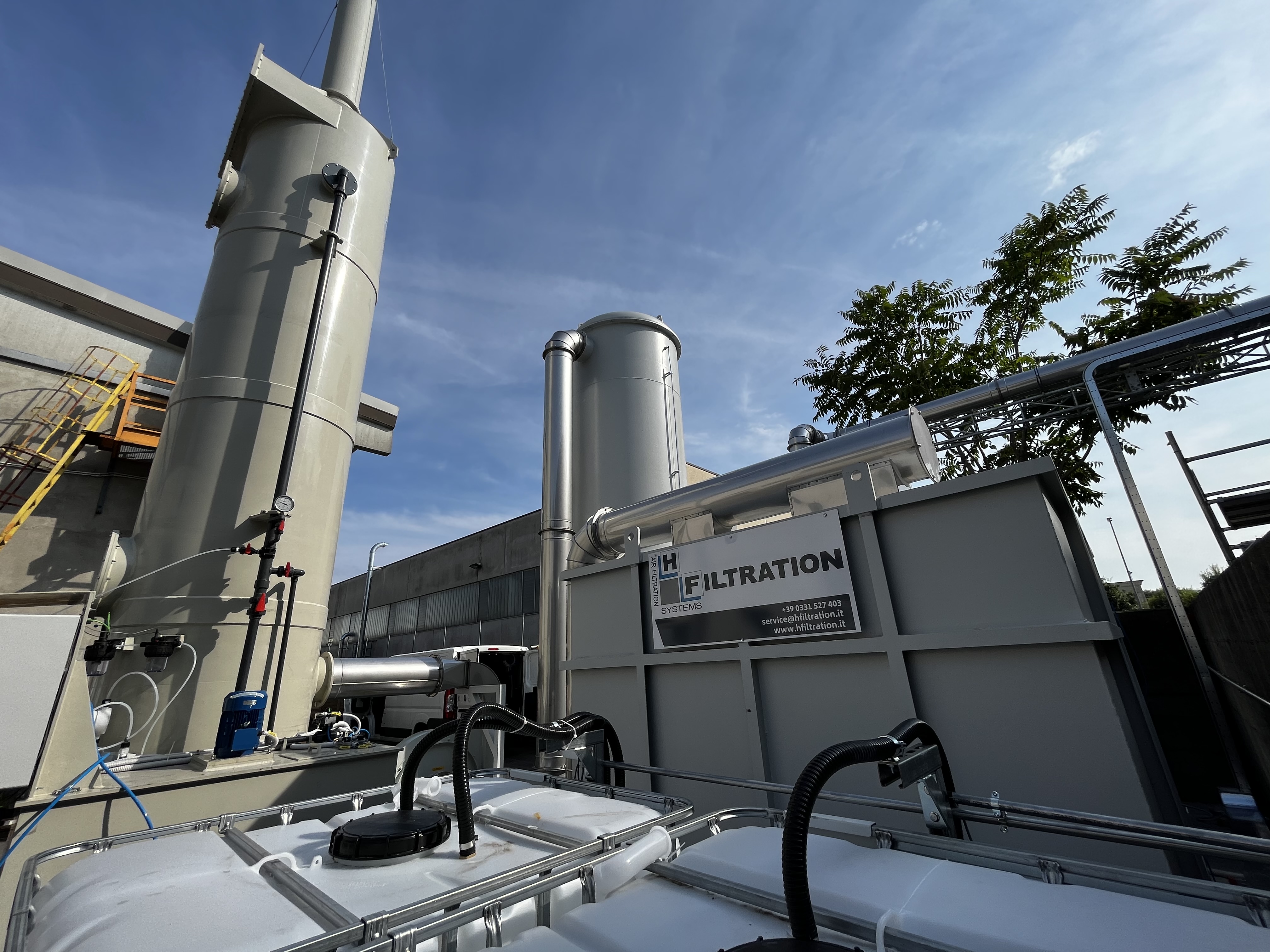 tour de lavage scrubber