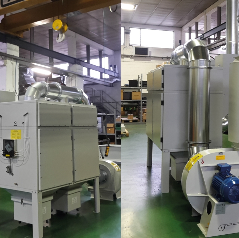 Filtre à cartouches PULSATRON COMPACT™ ATEX pour environnements à risque d’explosion, avec sécurité certifiée. filtre a cartouches pulsatron compact atex hf group