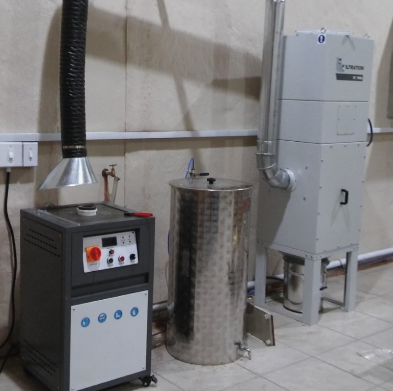 Filtre compact à cartouches PULSATRON COMPACT™ MINI, idéal pour les espaces réduits et haute efficacité. filtre a cartouches pulsatron compact mini hf group